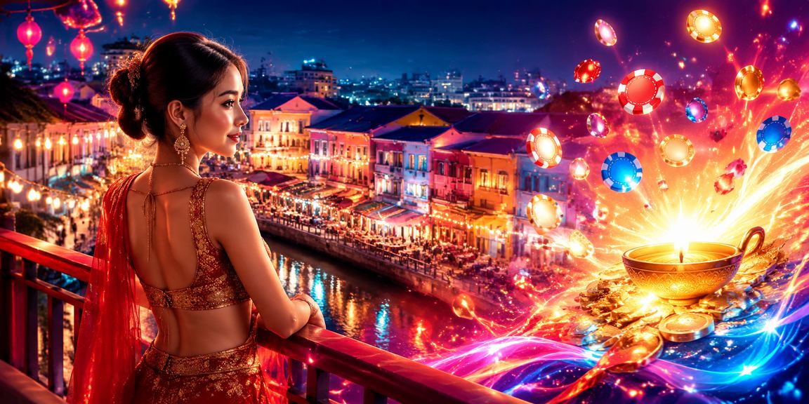 Suasana meja Blackjack di kasino Malacca dengan pemain Malaysia sedang bertaruh